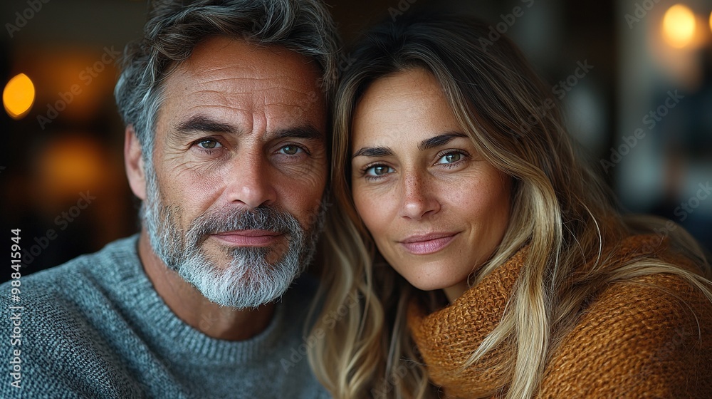 portrait of poor mature couple talking indoors at home poverty concept portrait of poor mature couple talking indoors at home poverty concept