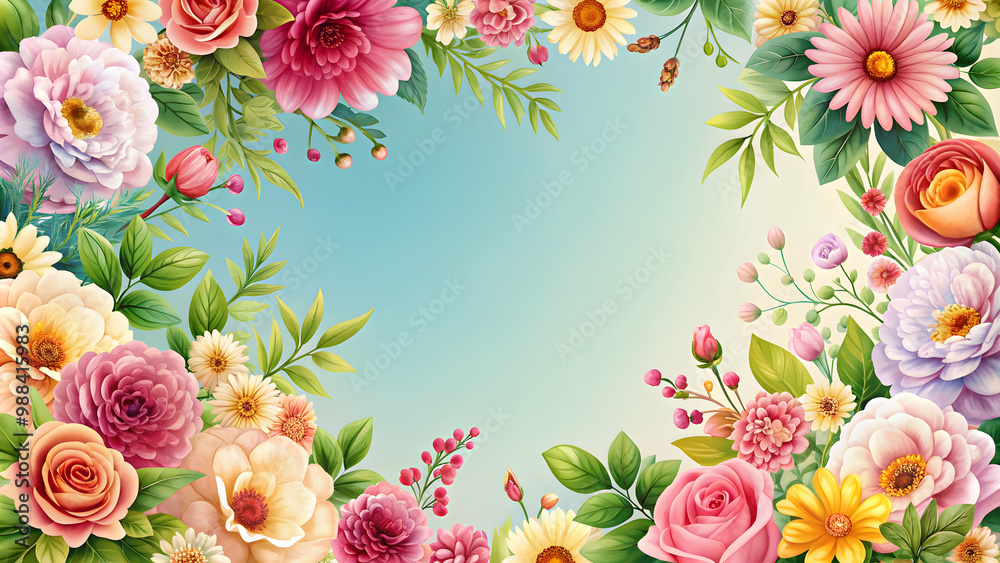 Beautiful floral  perfect for decorations, greeting cards, and holiday designs, flower, floral, decoration, design,, art