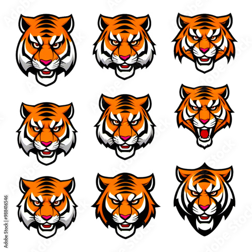 tiger head set