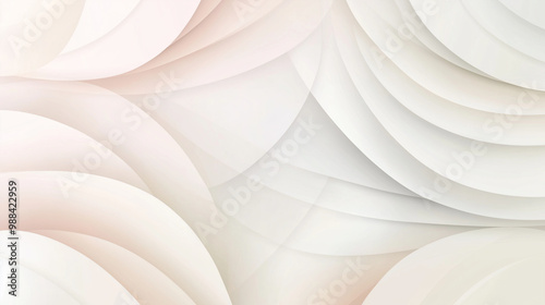 Elegant pastel white color geometric abstract pattern 