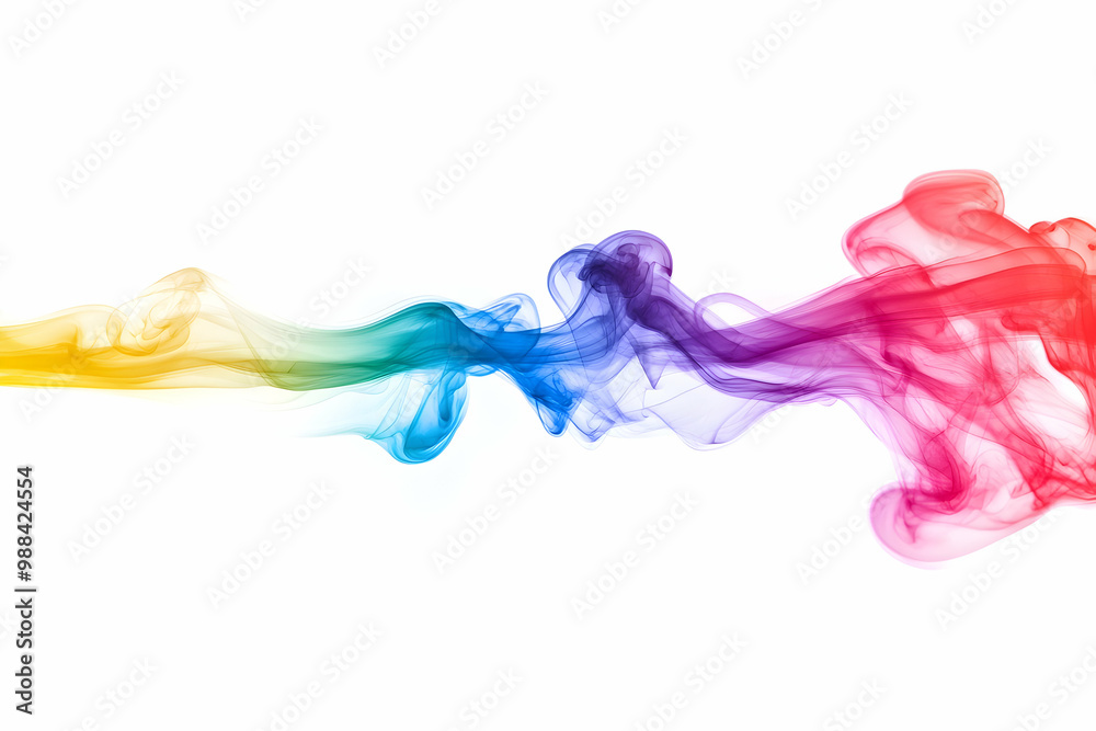 Abstract Background with Colorful Smoke Abstract Background with Colorful Smoke