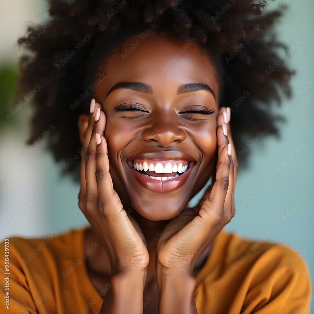 Smiling girl with curly hair. Smiling girl with curly hair.