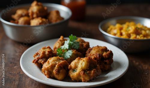 Pakoras with new style and look