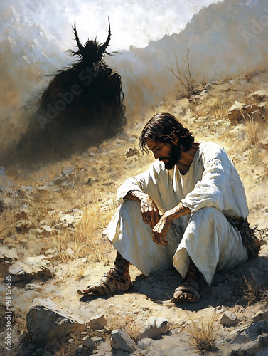 The Temptation of Christ in the Desert