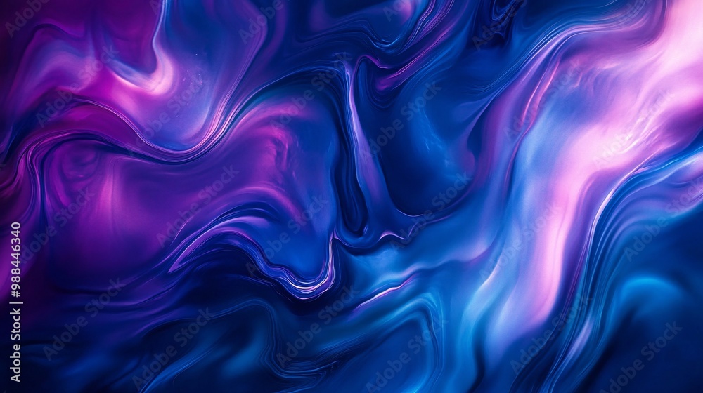 Abstract background with a mix of cool blues and purples
