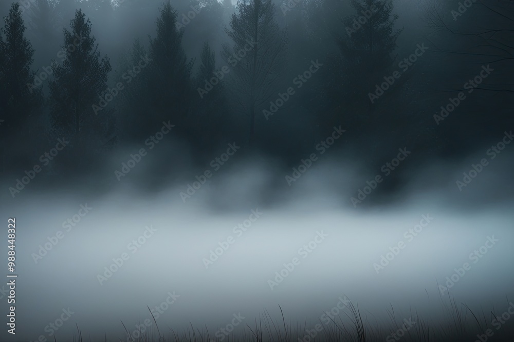 Soft Textured Gradient Background Featuring Fog and Blurred Dark Atmosphere Soft Textured Gradient Background Featuring Fog and Blurred Dark Atmosphere