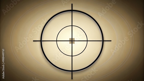 A crisp crosshairs icon on a neutral background, emphasizing the importance of accuracy and precision in various photo