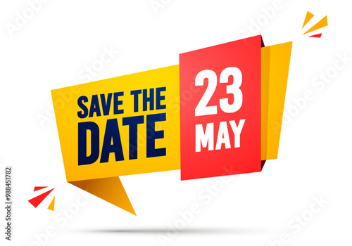 Dynamic Label With Text Save The Date