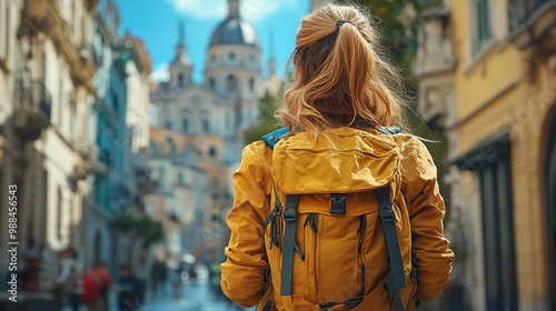 woman tourist