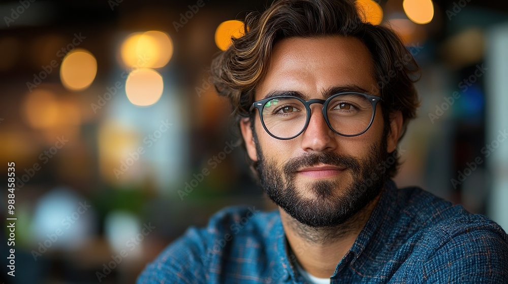 young businessman working on new project in startup company office working in co working space young businessman working on new project in startup company office working in co working space