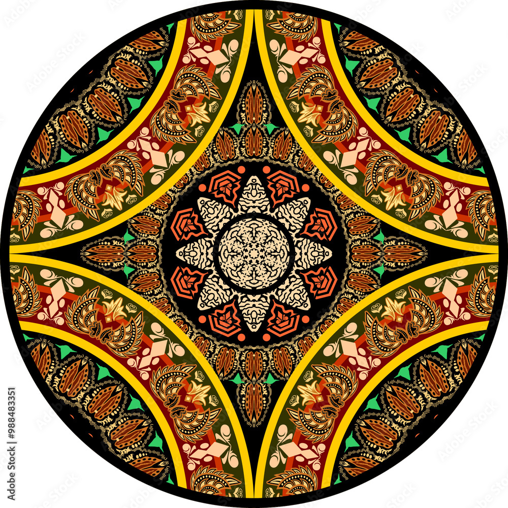 Traditional Batik Design from Indonesia Traditional Batik Design from Indonesia