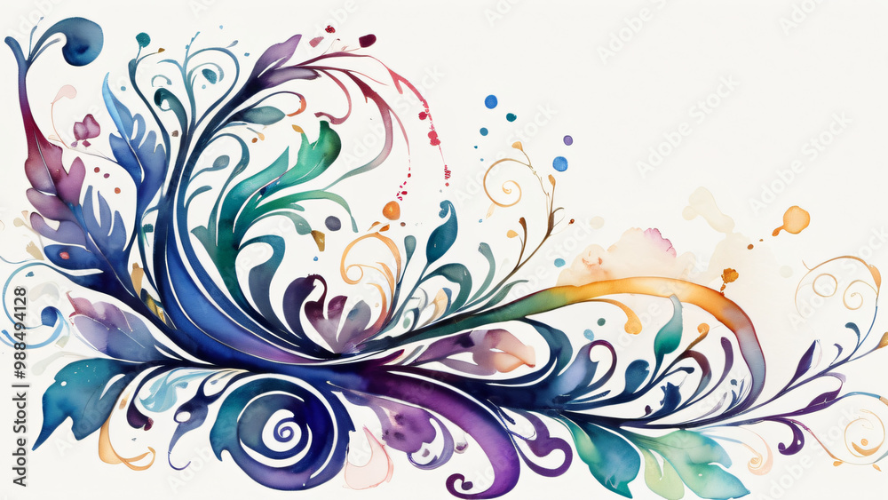 abstract floral background with flowers abstract floral background with flowers
