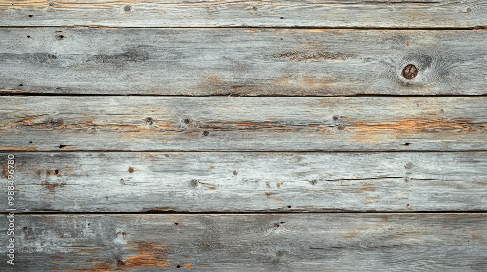 Weathered Wooden Wall Planks with Rustic Texture