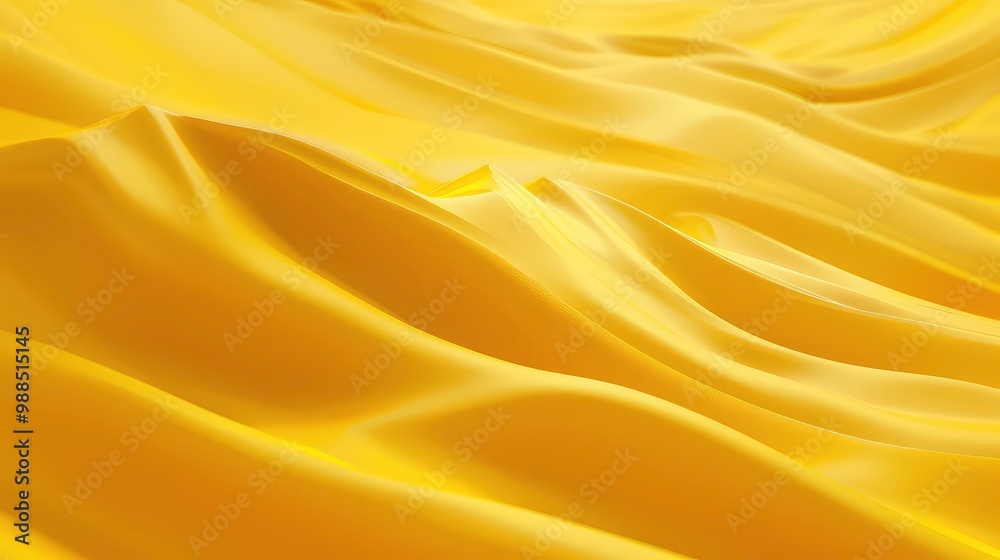 A close-up image of a yellow fabric draped in smooth, flowing curves, showcasing its soft and silky texture. A close-up image of a yellow fabric draped in smooth, flowing curves, showcasing its soft and silky texture.