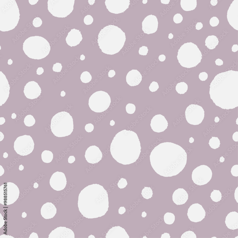 Snow seamless pattern. Hand drawn dots background set. Big and small blobs. Snow seamless pattern. Hand drawn dots background set. Big and small blobs.