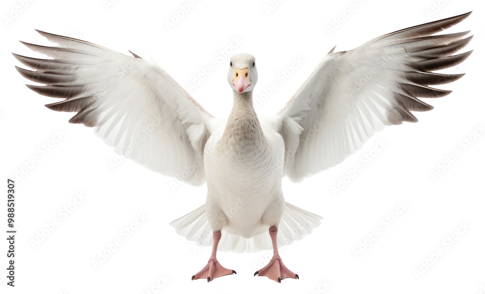 Obraz premium PNG Snow goose animal white bird.