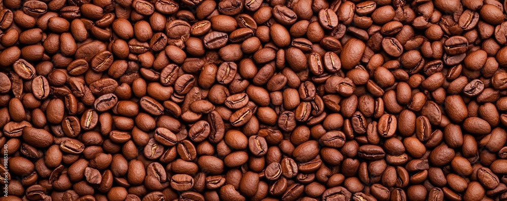 A close-up view of rich, roasted coffee beans, showcasing their texture and color, perfect for coffee enthusiasts and related themes. A close-up view of rich, roasted coffee beans, showcasing their texture and color, perfect for coffee enthusiasts and related themes.