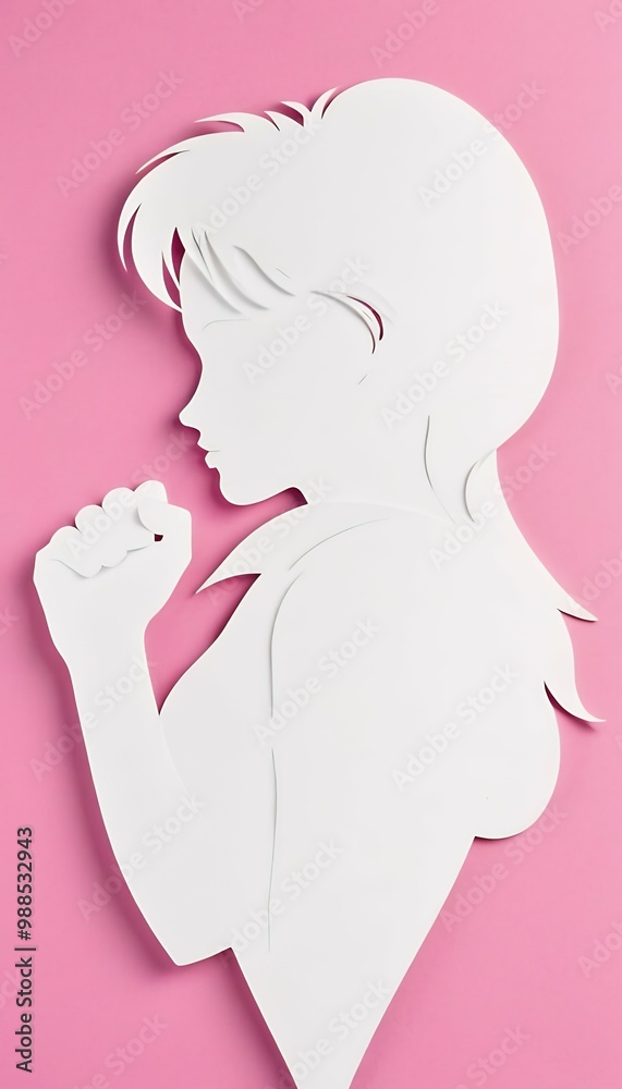 s feminism day space women face rights poster silhouette cut 3d freedom fists independence women illustration woman copy activism poster empowerment paper girl woman day international happy march 8 s feminism day space women face rights poster silhouette cut 3d freedom fists independence women illustration woman copy activism poster empowerment paper girl woman day international happy march 8