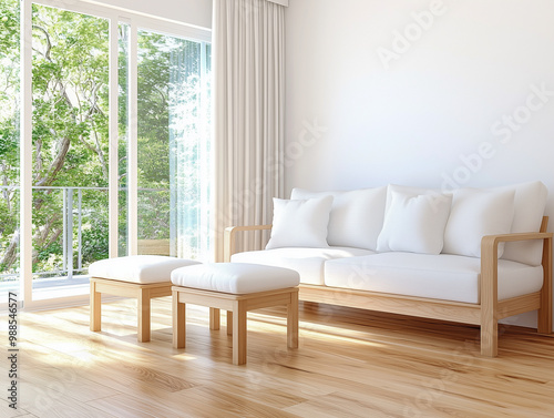 Contemporary cozy room