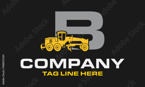 The Grader Letter B Logo Design