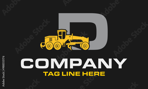 The Grader Letter D Logo Design