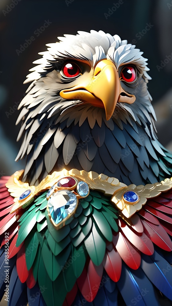 Fototapeta premium american bald eagle