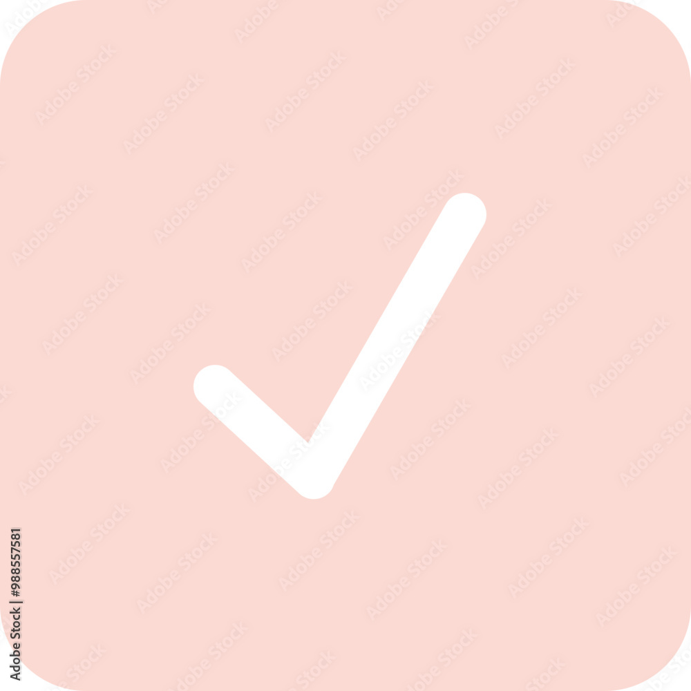 Checkmark icon logo design