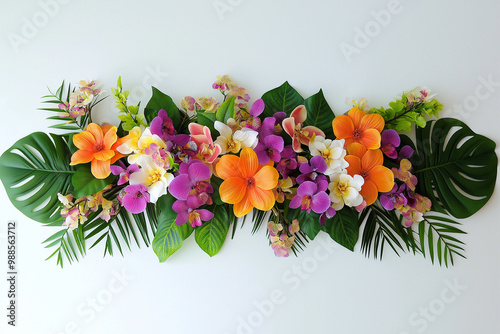 Beautiful flower image arrangement elements photo