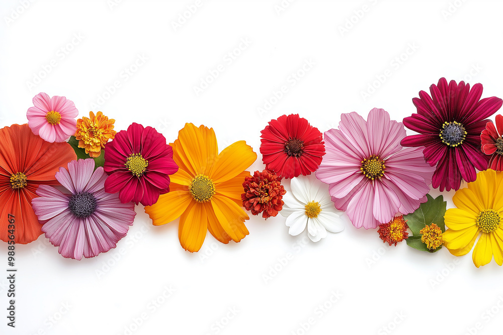 Beautiful flower image arrangement elements Beautiful flower image arrangement elements