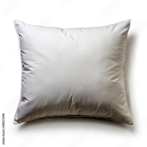 pillow isolated on whitepillow, bed, cushion, soft, home, comfortable, furniture, bedroom, bedding, decor, sleep, object, fabric, design, interior, comfort, decoration, pillows, room, feather, isolate