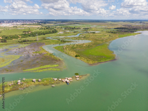 Juparanã lake in Linhares, Brazil. photo