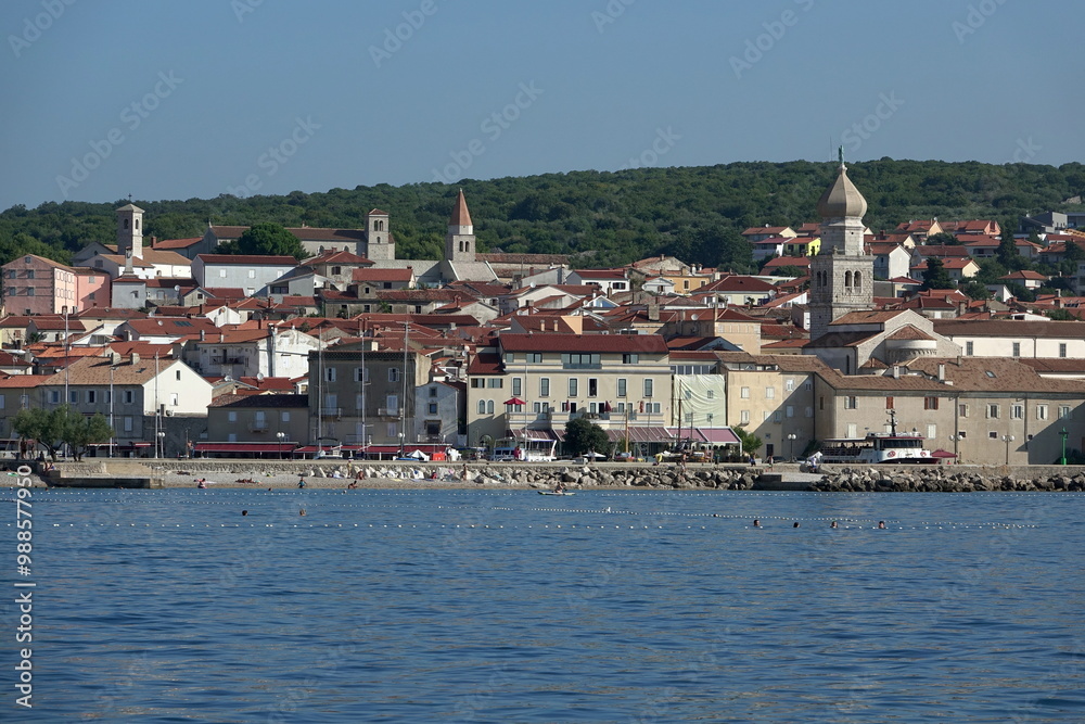 Obraz premium Krk (Stadt)