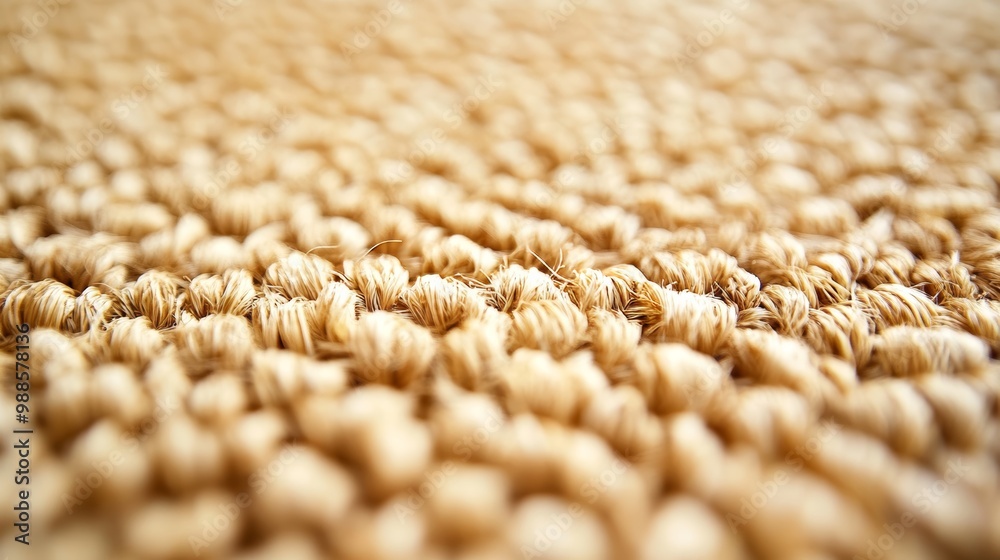 Close-up, Detailed Texture of a Natural Fiber Doormat, Showcasing Its Soft, Earthy Tones. Close-up, Detailed Texture of a Natural Fiber Doormat, Showcasing Its Soft, Earthy Tones.