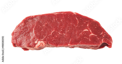 raw meat on transparent background. png file