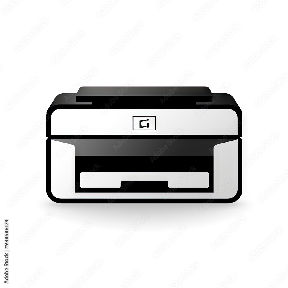 Simple Printer Icon, MFP Isolated, Laser Print, Inkjet Printer Icon for Web, Advertising, Layout Design, AI Simple Printer Icon, MFP Isolated, Laser Print, Inkjet Printer Icon for Web, Advertising, Layout Design, AI