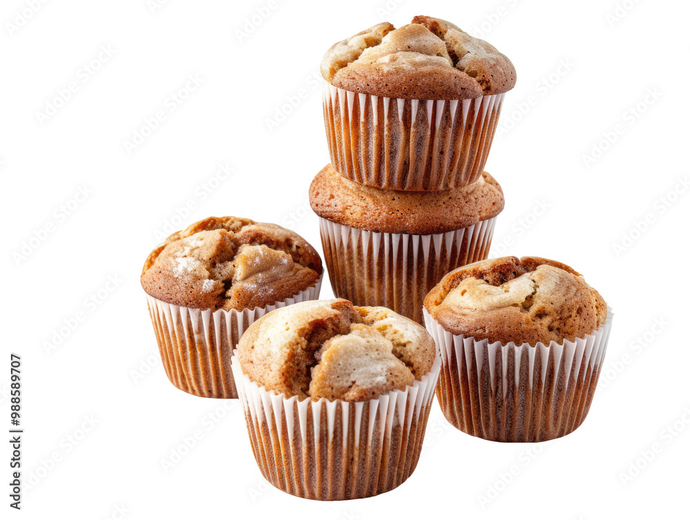 stack of muffins isolated on white or transparent png stack of muffins isolated on white or transparent png