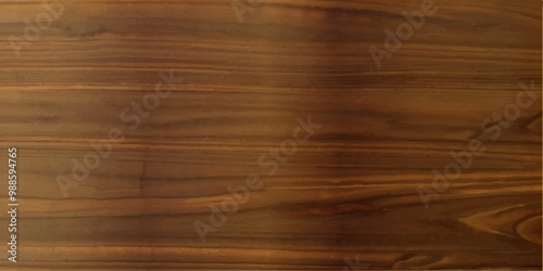 A close up of high gloss lacquered wood paneling with a deep rich brown color the reflective surf.deep  brow wood planks with natural texture, wooden retro background, light wooden background, table 
