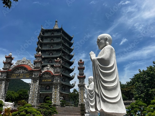 Statues and Temple