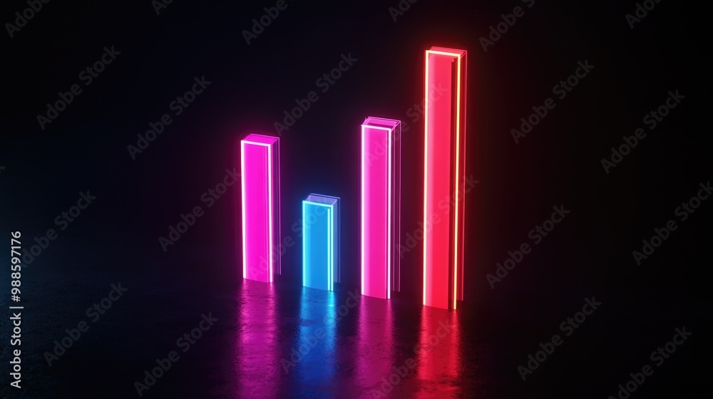 Neon Sticks on Floor Neon Sticks on Floor