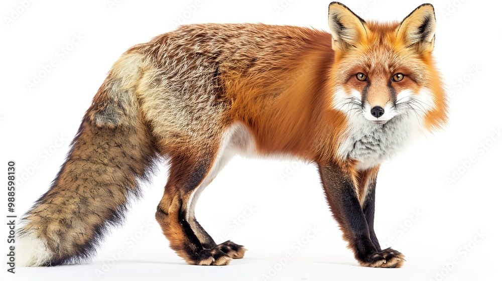 An isolated animal image on a pure white background. The animal has distinct features and a unique charm. Its pose and expression capture attention. The white background makes the animal stand out cle An isolated animal image on a pure white background. The animal has distinct features and a unique charm. Its pose and expression capture attention. The white background makes the animal stand out cle