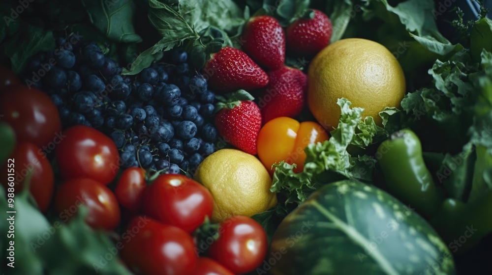 Fresh produce selection Fresh produce selection