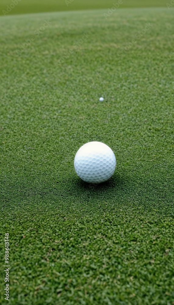 golfball course golf ball grass fairway flag green course closeup sport equipment blue sky golf ball grass fairway flag green course closeup sport equipment blue golfball course golf ball grass fairway flag green course closeup sport equipment blue sky golf ball grass fairway flag green course closeup sport equipment blue