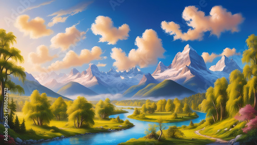 Beautiful Place Background