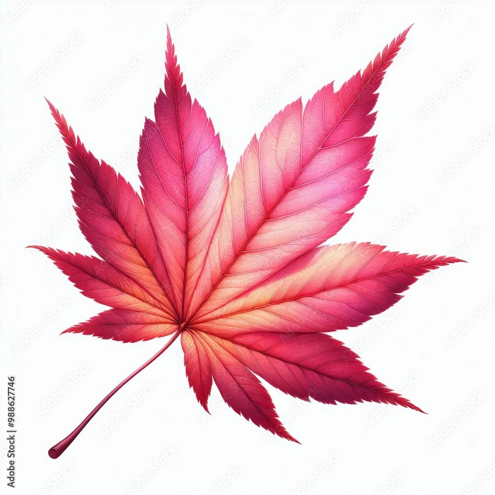 red pink maple leaves in vibrant autumn colors isolated on a white background showcasing the beauty of nature and the fall season red pink maple leaves in vibrant autumn colors isolated on a white background showcasing the beauty of nature and the fall season