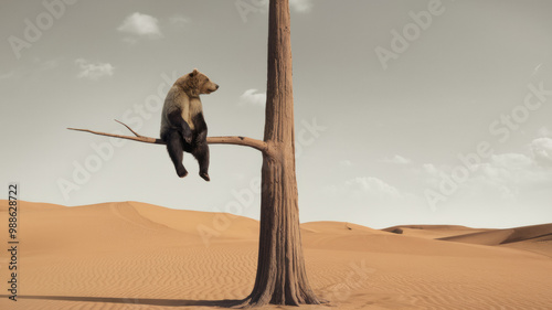 The Bear and the Solitary Tree