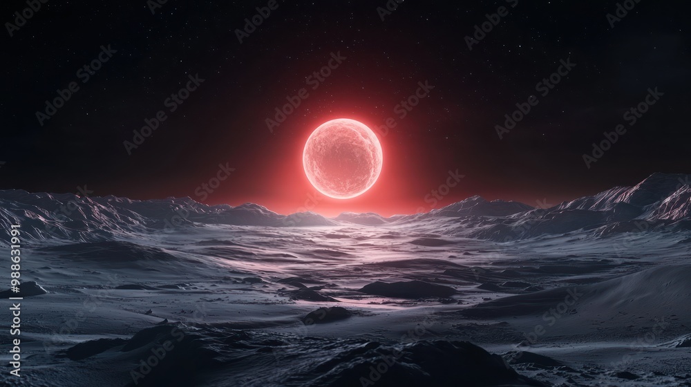 Unveiling Alien Technology: Mysterious Discoveries on a Frozen Moon of a Dying Star in Stunning 32K Resolution, Generative Ai Unveiling Alien Technology: Mysterious Discoveries on a Frozen Moon of a Dying Star in Stunning 32K Resolution, Generative Ai