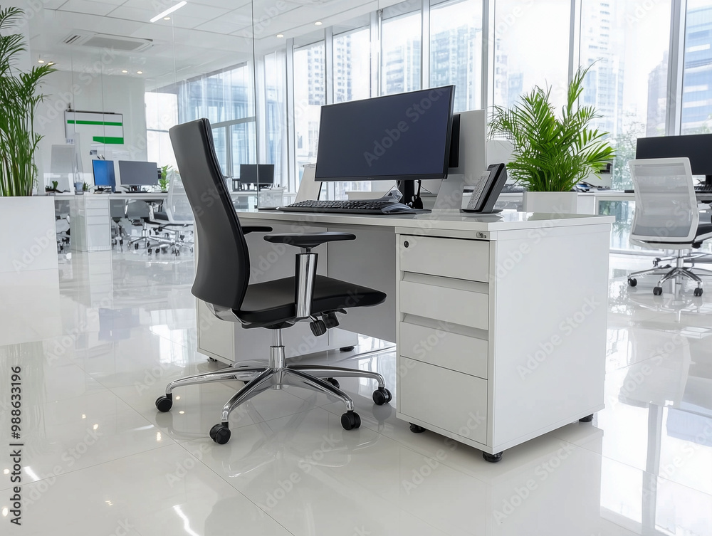 Modern office interior Modern office interior