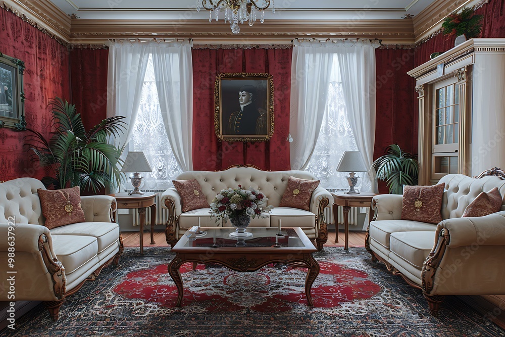 Fototapeta premium Living room