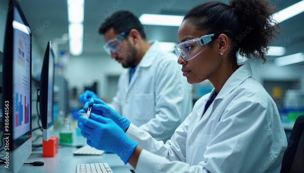 Female Scientist Using Pipette and Test Tubes in Laboratory for Medical Research and Pharmaceutical Innovation Female Scientist Using Pipette and Test Tubes in Laboratory for Medical Research and Pharmaceutical Innovation