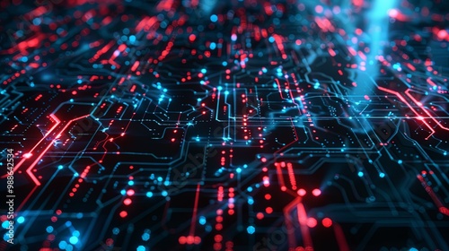 artificial intelligence robotic concept